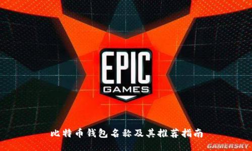 比特币钱包名称及其推荐指南