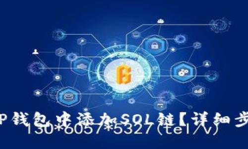  如何在TP钱包中添加SOL链？详细步骤与指南
